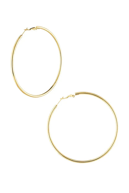 NORA HOOPS GOLD