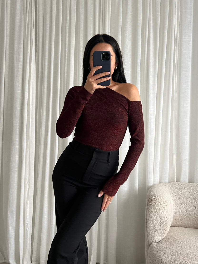 NOVA TOP BURGUNDY